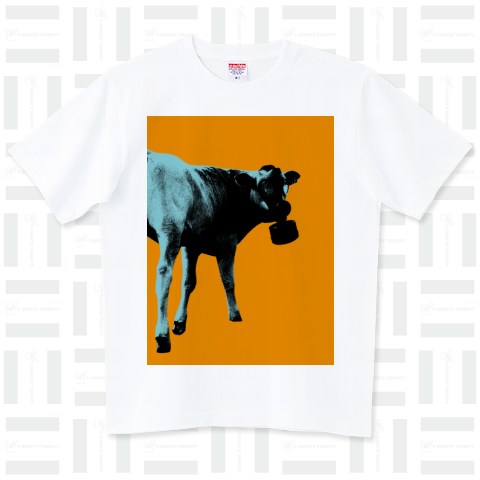 Collage Art Cow