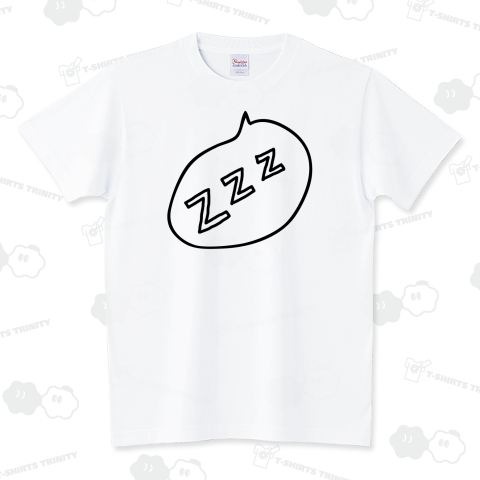 zzz（Tシャツ）|デザインTシャツ通販【Tシャツトリニティ】