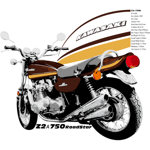 Kawasaki Z2A 750RS