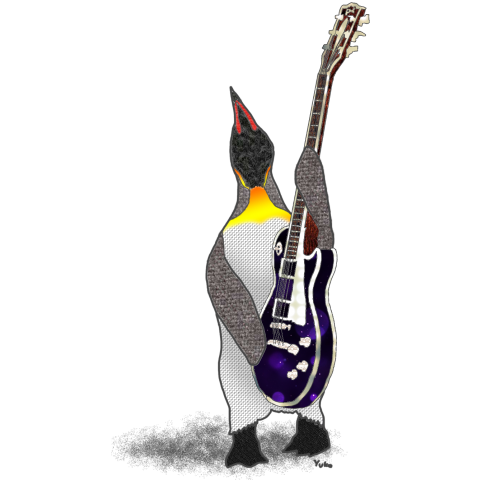 Penguin Guitarist