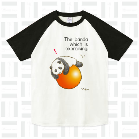 エクササイズパンダ-The panda which is exercising.-