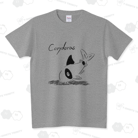 コリドラス-Corydoras- スタンダードTシャツ(5.6オンス)