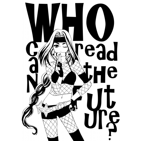 Who can read the future? with NINJA GIRL