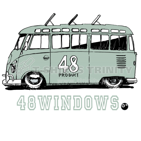 VW Bus 48 Windows