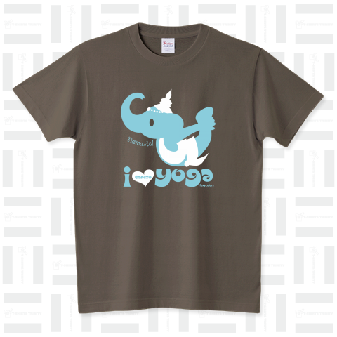 ヨガ Tシャツ ウェア LOVE YOGA ガネゾー dark