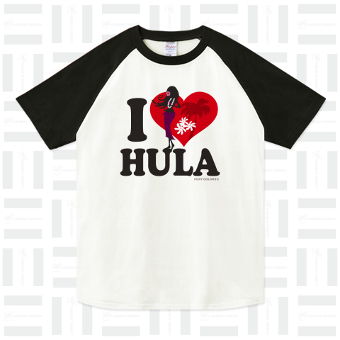 I LOVE HULA Tシャツ フラダンス light