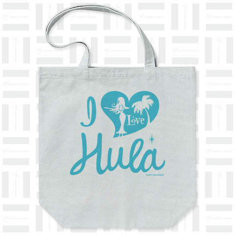 I LOVE HULA2 Tシャツ フラダンス light