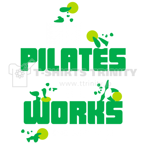 ピラティス PILATES ウェア パンダ Tシャツ green