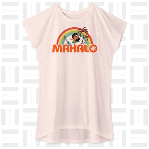 MAHALO HULA フラダンス Tシャツ