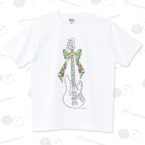 FLOWER BASS ハイグレードTシャツ(6.2オンス)