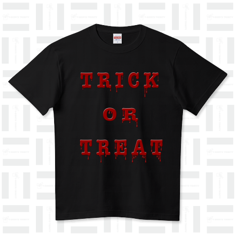 Bloody Trick or Treat ハイクオリティーTシャツ(5.6オンス)