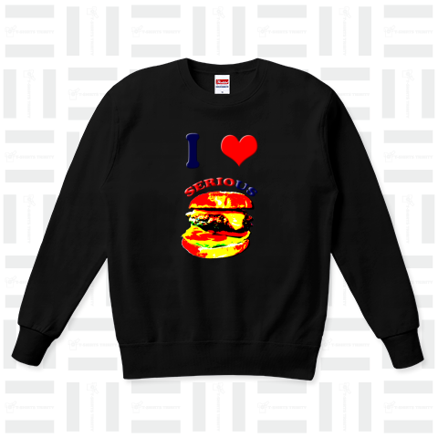 I Love Serious Burgers(a big version)
