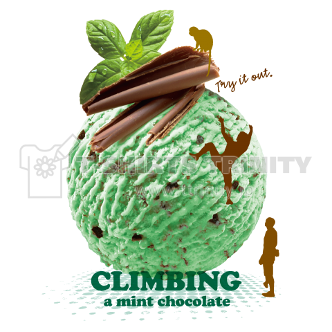 Climbing mint chocolate