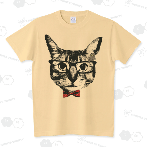 めが猫 スタンダードTシャツ(5.6オンス)