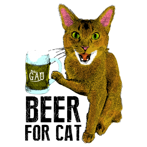 Nobigao ビール猫