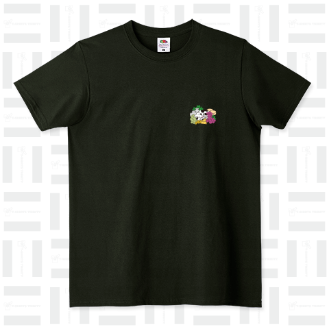 ワンポイント用_ミルクオブザルーム FRUIT OF THE LOOM Tシャツ(4.8オンス)