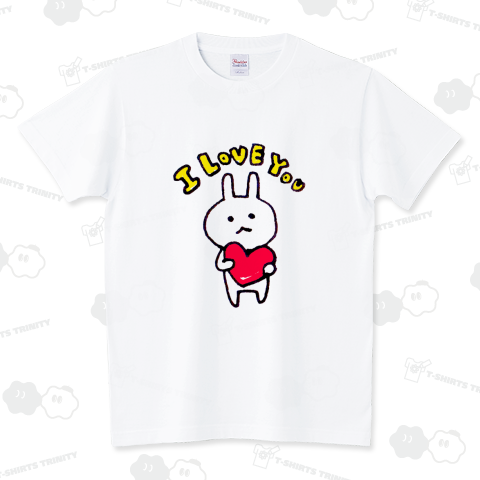 LOVEうさぎ スタンダードTシャツ(5.6オンス)