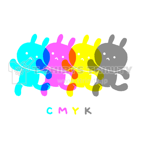 CMYKうさぎ