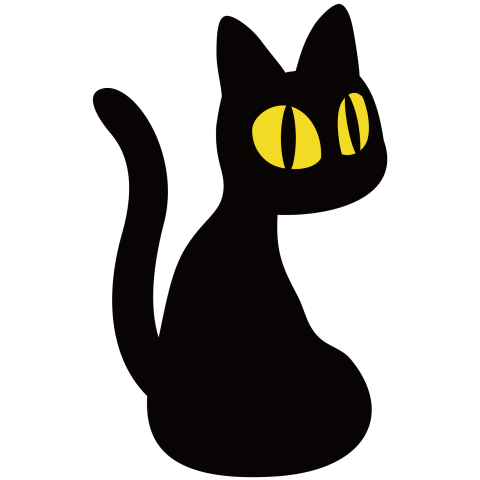 黒猫 デザインtシャツ通販 Tシャツトリニティ