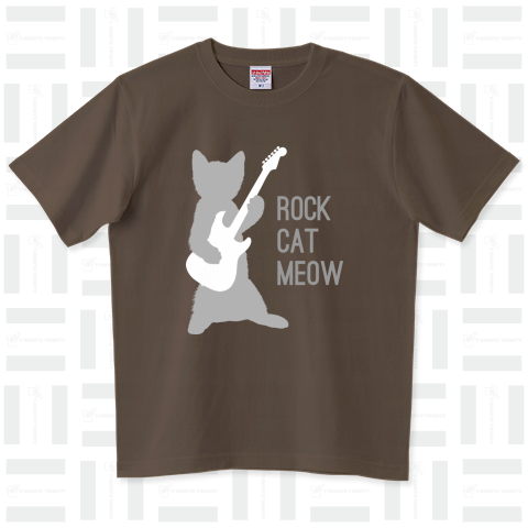 ROCK CAT MEOW_WH