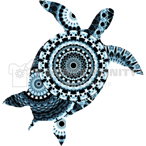 Sea Turtle 2 デザインtシャツ通販 Tシャツトリニティ