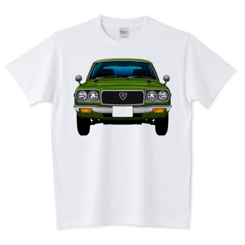 マツダ サバンナrx 3 Mazda クルマ 乗り物 自動車 車 イラストレトロ デザインtシャツ通販 Tシャツトリニティ