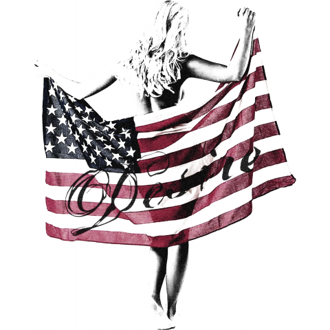 USA FLAG GIRL