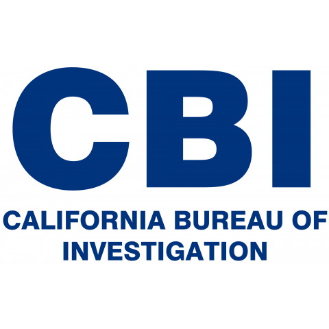 カリフォルニア州捜査局 CBI (白)