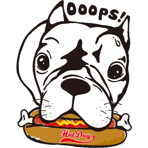 Hot Dogカラー(フレンチブルドッグ)