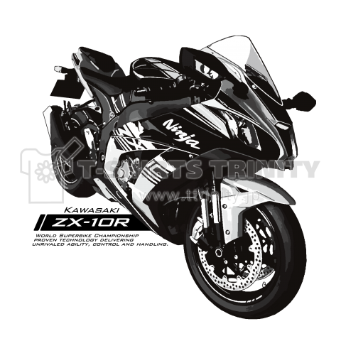 ZX-10R イラストT