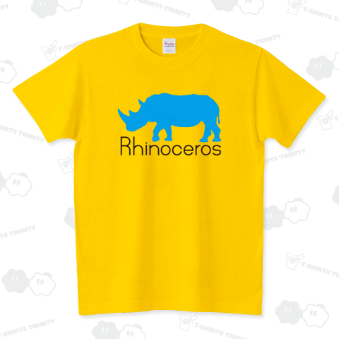 サイ(Rhinoceros) スタンダードTシャツ(5.6オンス)