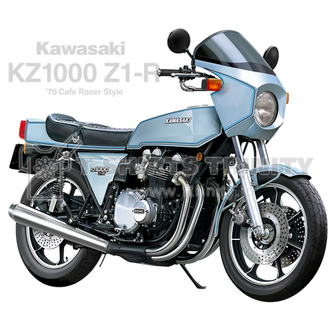 kawasaki Z1-R リアルイラストレーション版