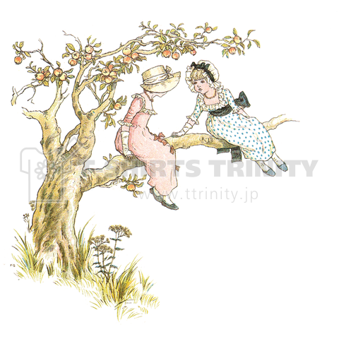 ケイト・グリーナウェイ "In a apple tree"