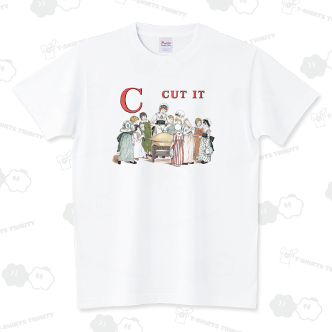 ケイト・グリーナウェイ "C CUT IT" スタンダードTシャツ(5.6オンス)