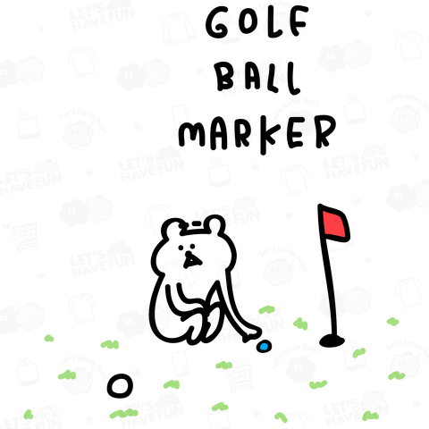 ゴルフ ボールマーカー
