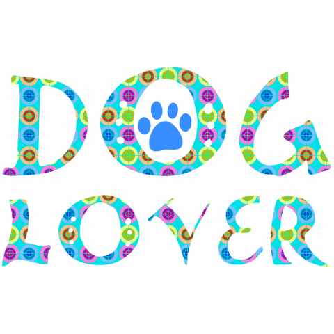 Dog イラスト 背面 Dog Lover デザインtシャツ通販 Tシャツトリニティ