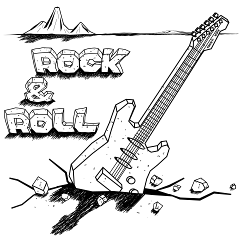 rock&roll guitar 2