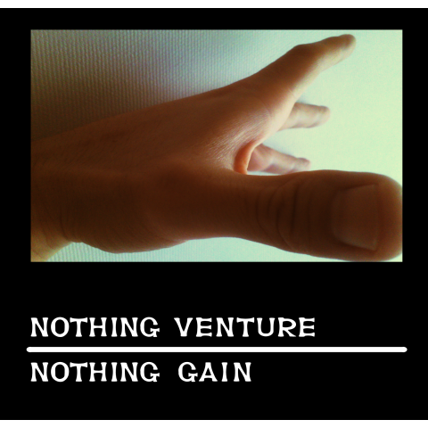 nothing venture nothing gain