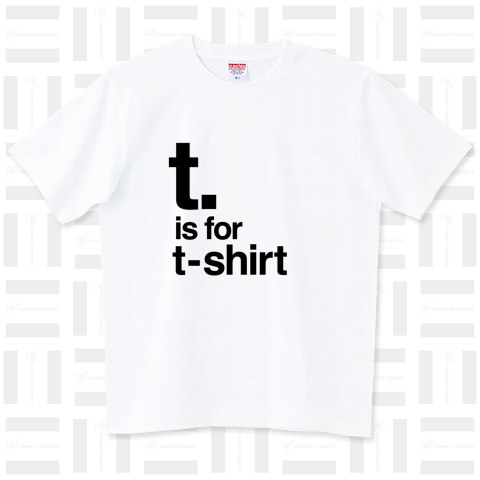 t. is for t-shirt