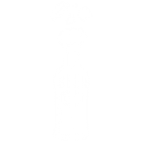 ILOVEBEER-ビール瓶-お酒好きに-白