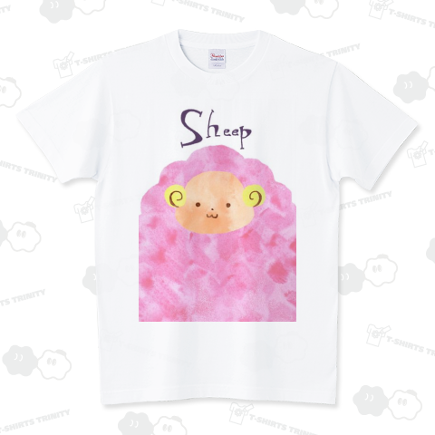 ヒツジ Sheep スタンダードTシャツ(5.6オンス)