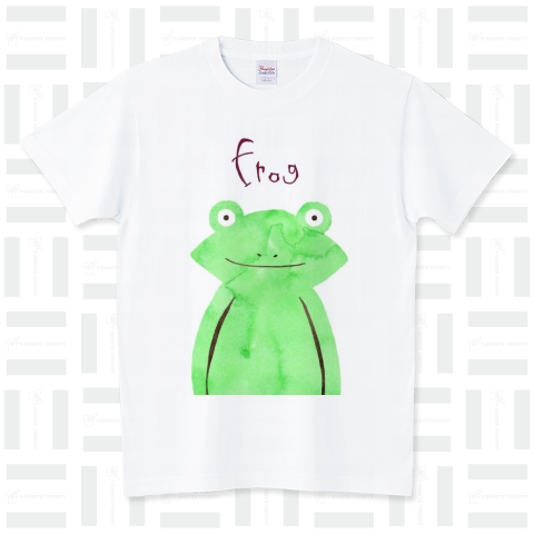 カエル frog スタンダードTシャツ(5.6オンス)