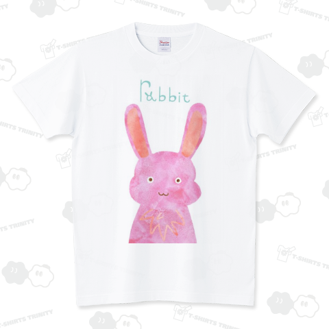 ウサギ rabbit スタンダードTシャツ(5.6オンス)