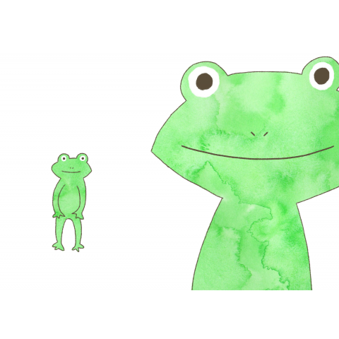 カエル2 frog2