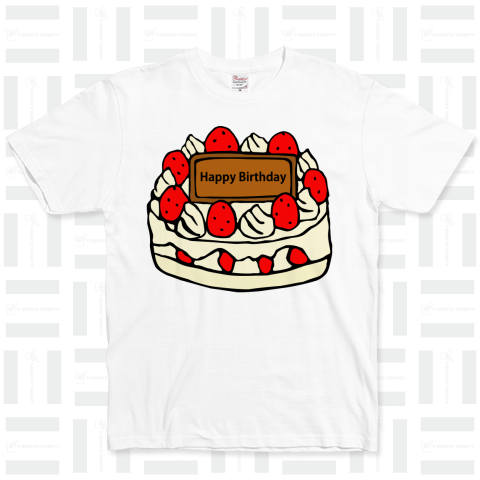 Happy Birthday T-shirt ベーシックTシャツ(5.0オンス)