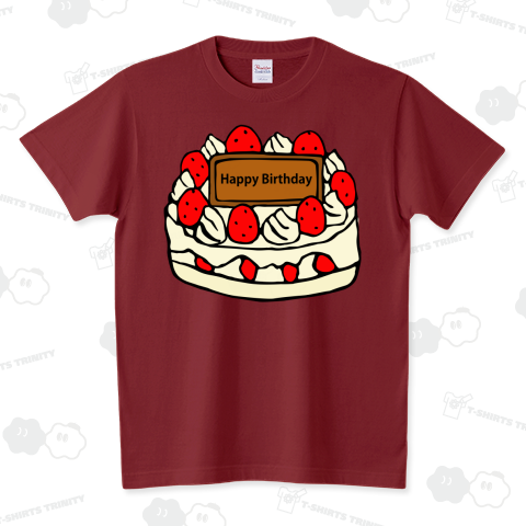 Happy Birthday T-shirt スタンダードTシャツ(5.6オンス)