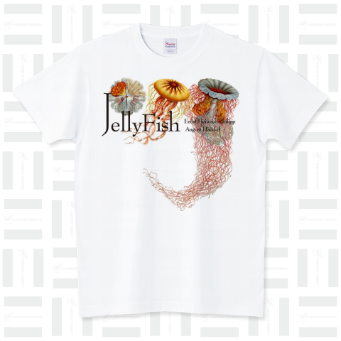 花咲くJellyfish3(花咲くクラゲ) スタンダードTシャツ(5.6オンス)