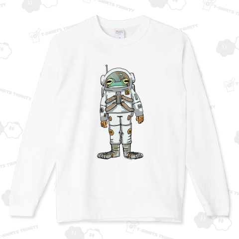 宇宙服カエル(色塗り)