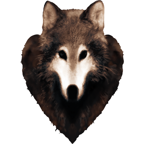 TYM Wolf heart