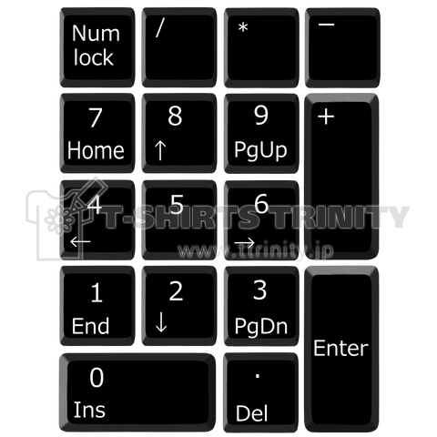 keyboard、tenkey(black)